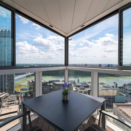 Apartment Panorama Escape 26th Floor - Castle & Views Pressburg